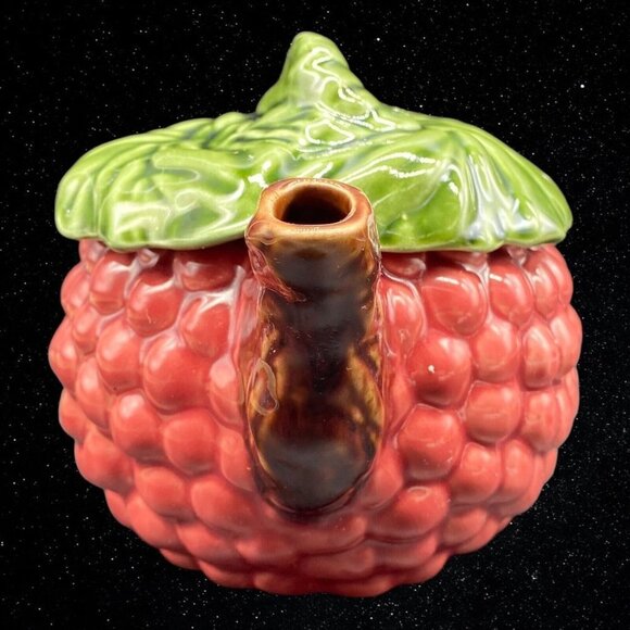 Jay Willfred Pottery Andrea By Sadek Grape Ceramic Teapot Portugal Majolica - Picture 6 of 11